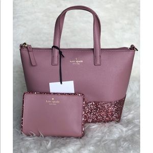 Kate Spade Ina Greta Court Satchel and wallet